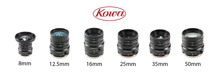 Kowa SWIR Lens Lineup
